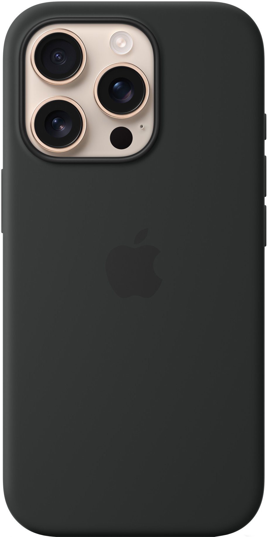 Apple Silicone Case with MagSafe для iPhone 16 Pro (черный)