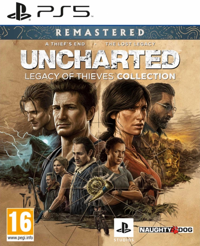 Sony Uncharted: Legacy of Thieves Collection (Русская версия) (PS5) (синий)