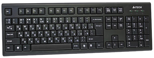 A4Tech KR-85 Black USB (черный)