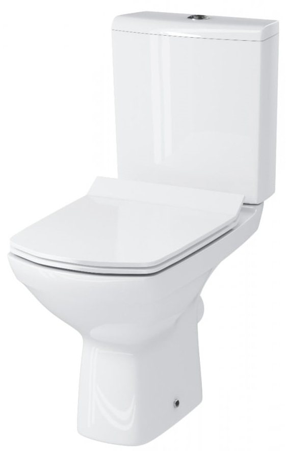 Унитаз-компакт Cersanit Carina Clean On 011 3/5 DPL EO slim (белый)