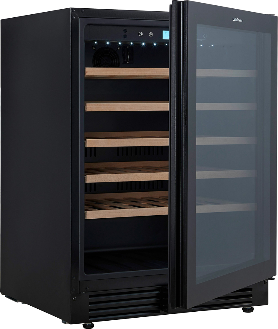 Встраиваемый винный шкаф Cellar Private CP051-1TBH (черный)