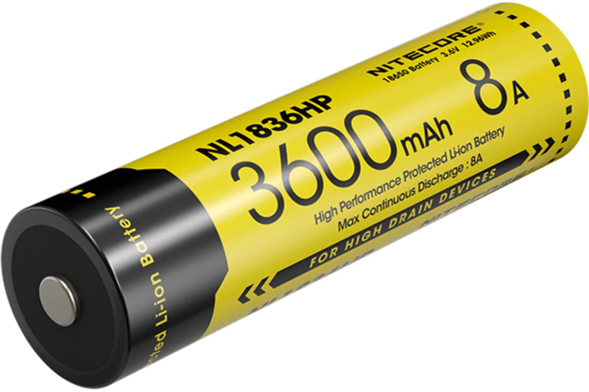 Nitecore NL1836HP (желтый)