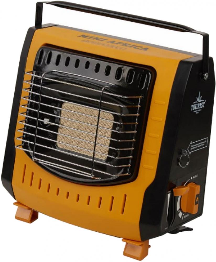 Газовый обогреватель TOURIST портативный MINI AFRICA TH-808 (черно-оранжевый)