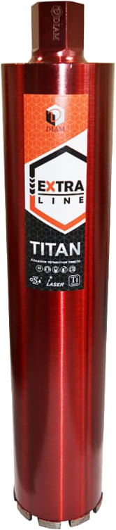 Сверло Diam Extra Line Titan 313012 (красный)
