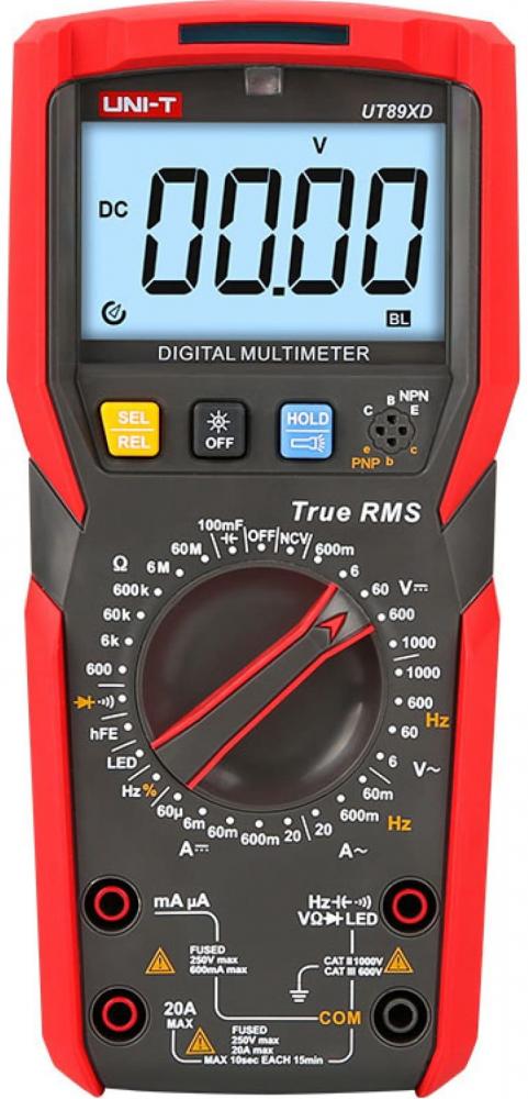 UNI-T UT89XD 00-00007394 (красно-черный)
