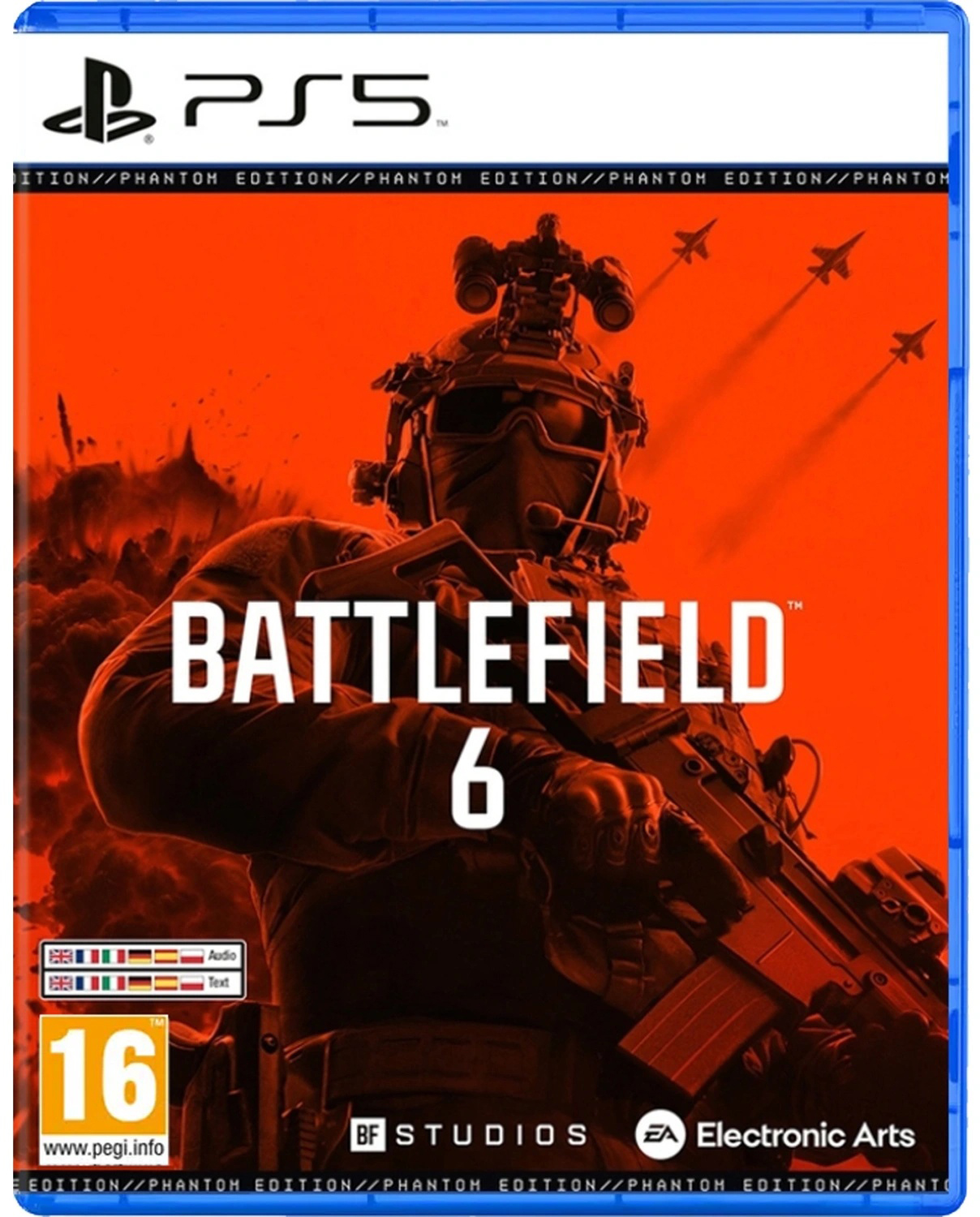 Electronic Arts Battlefield 6 Phantom Edition (PS5) (красный)