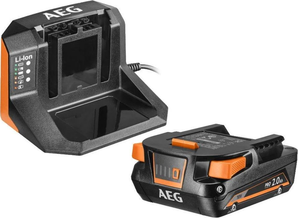 Набор аккумуляторного инструмента AEG SETL1820S 4935478932 (черный)