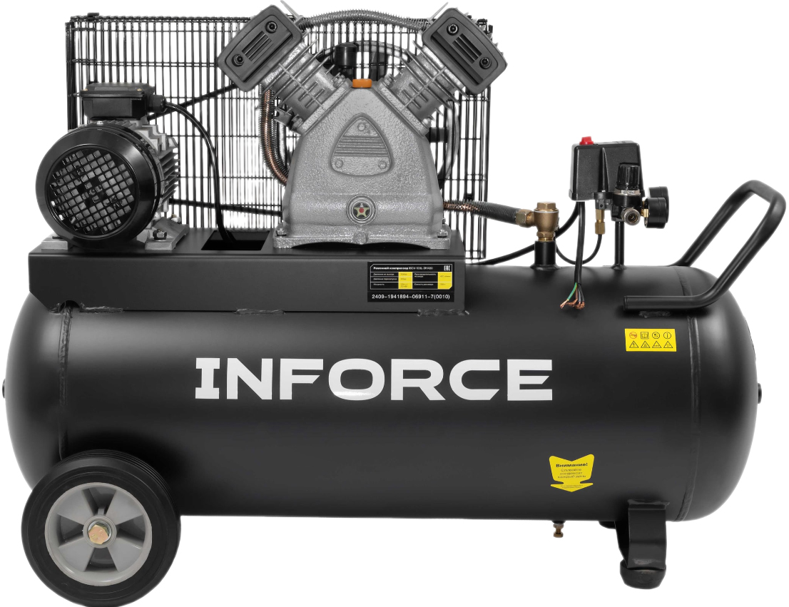 Компрессор Inforce IBCV-100L-3P/420 (черный)