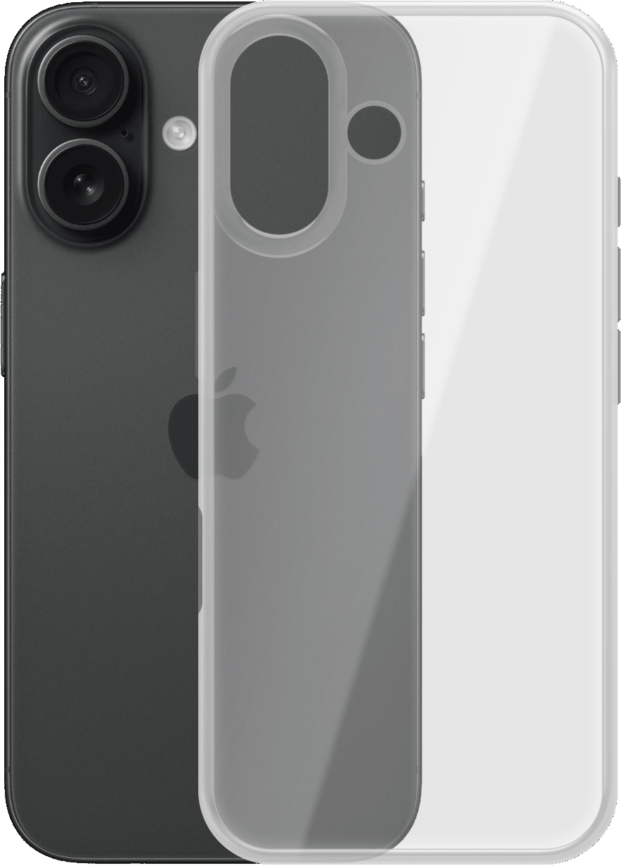 KRUTOFF Clear Case для iPhone 16 (прозрачный)