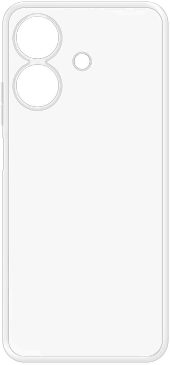 KRUTOFF Clear Case для Realme Note 60/Note 60X (прозрачный)