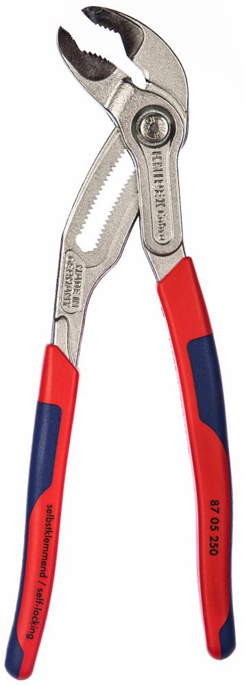 Клещи переставные Knipex Кобра KN-8705250 (красный)