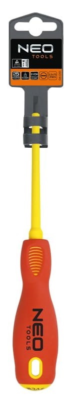 Отвертка Neo Tools 04-054 (красно-желтый)