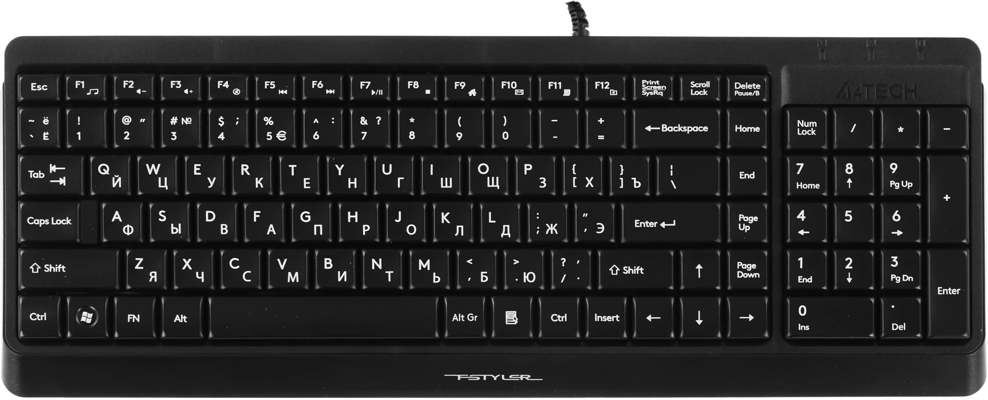 A4Tech Fstyler FK15 (черный)