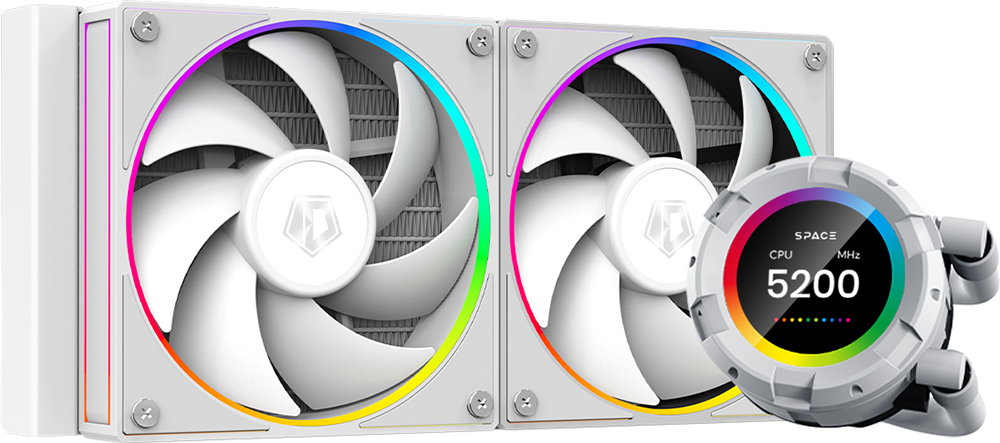 ID-Cooling SL240 White (белый)