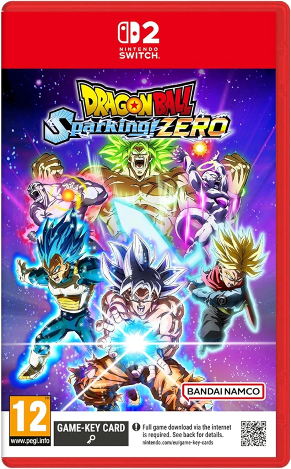 Nintendo Dragon Ball: Sparking! Zero (Русские субтитры) (Nintendo Switch 2) (красный)