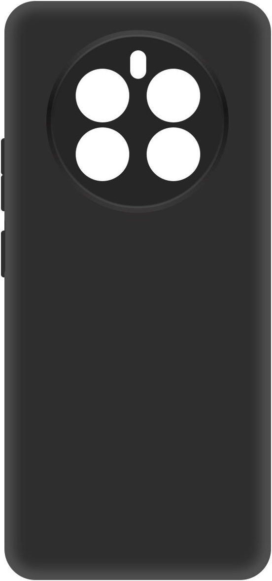 KRUTOFF Soft Case для Realme 12 4G/12+ 5G/13 4G (черный)
