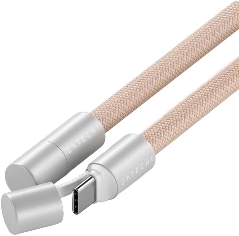 Satechi OntheGo Crossbody Lanyard USB-C 60W 1.5 м (розовый)