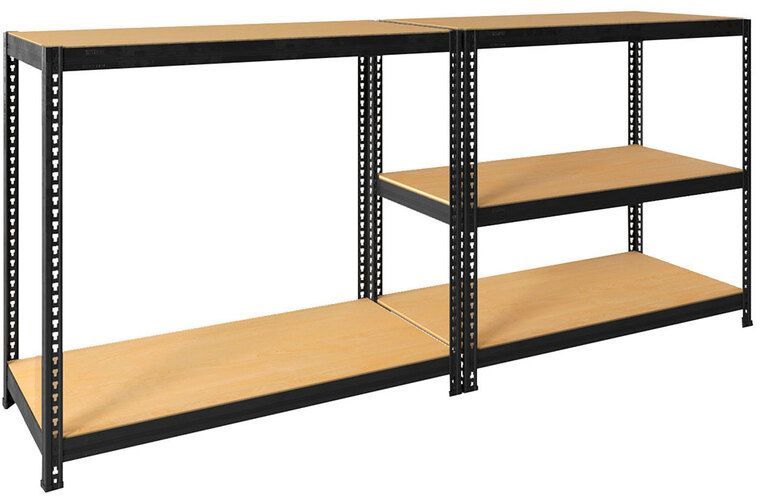 Стеллаж Практик SBL 180KD (антрацит)