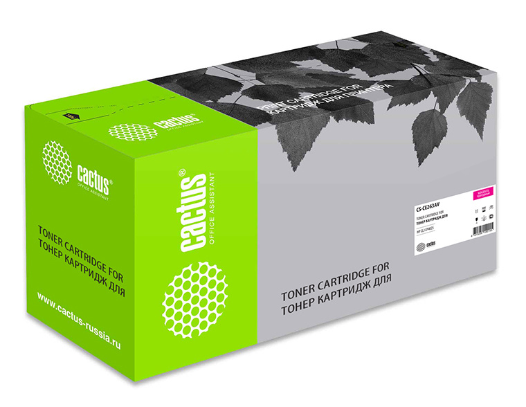 Картридж Cactus CS-CE263A для HP LJ CP4025/CP4525 (пурпурный)