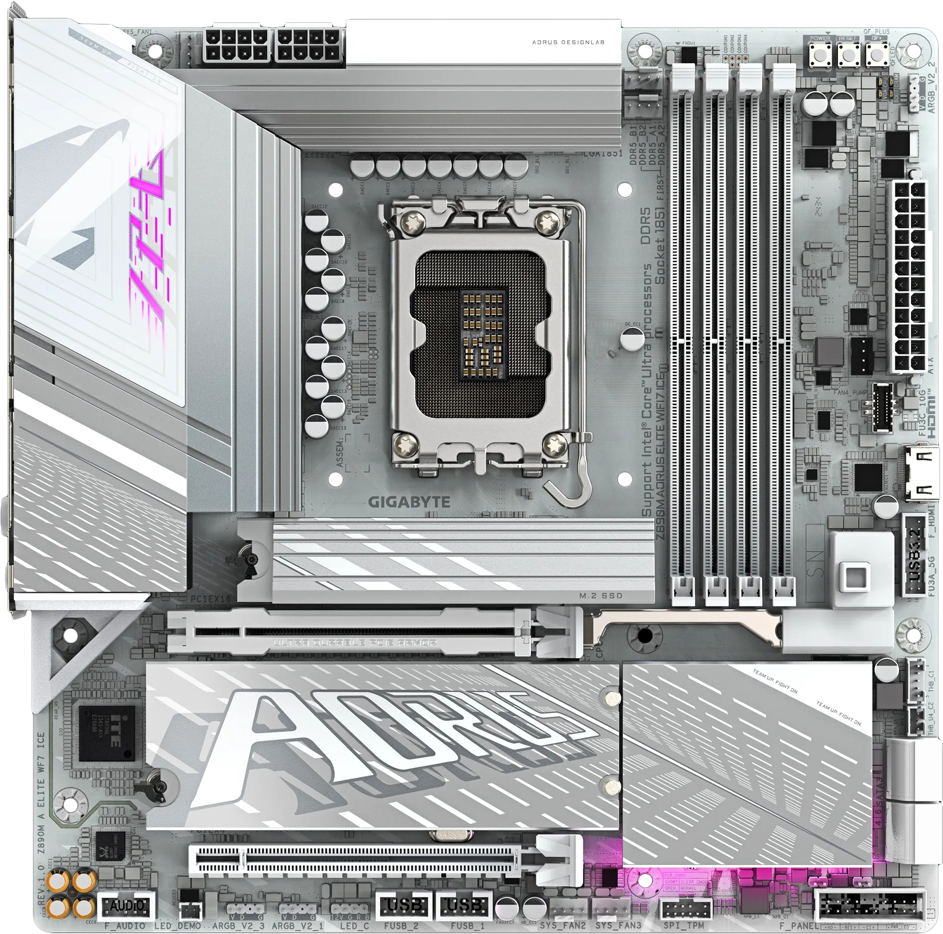 Gigabyte Z890M AORUS ELITE WIFI7 ICE