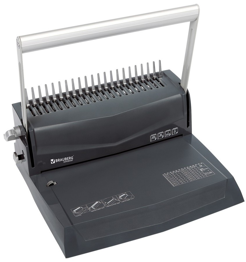 Переплетная машина для пластиковой пружины BRAUBERG B20 530960