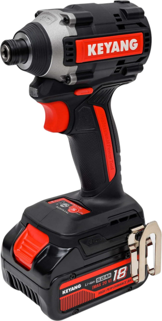 Винтоверт Keyang ID20BLH-230 (черно-красный)