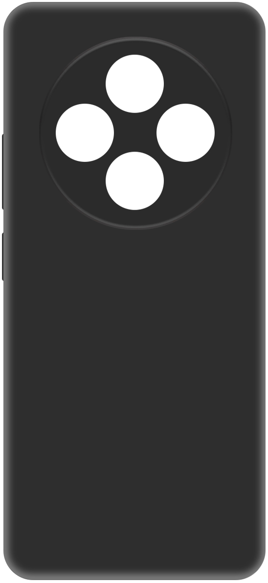 KRUTOFF Soft Case для Xiaomi Redmi A3Pro/14C/PocoM7 5G/C75 (черный)