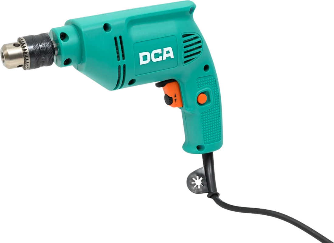 Дрель электрическая DCA AJZ10A (зеленый)