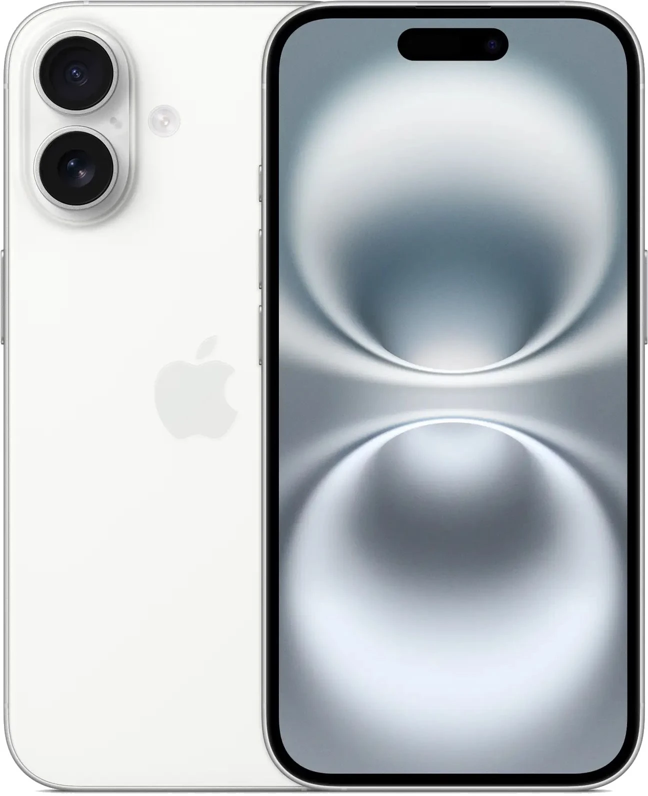 Apple iPhone 16 128 Гб eSIM + SIM (белый)