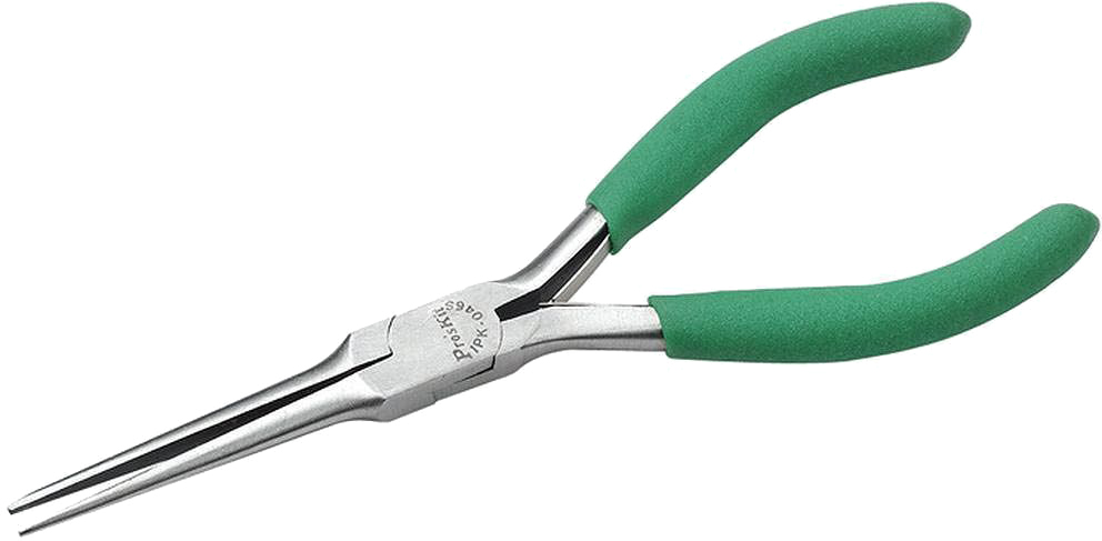 Длинногубцы ProsKit 1PK-046S 00160597 (черно-зеленый)