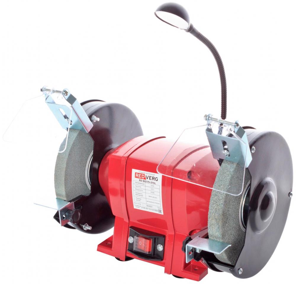 Станок заточной REDVERG RD-BG175-370L (красный)