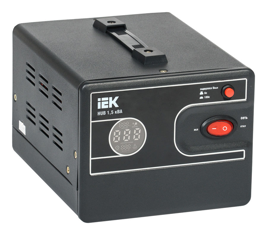 IEK Hub IVS21-1-D15-13 (черный)