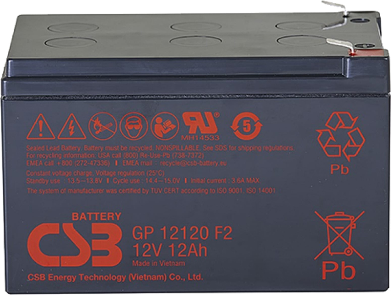 CSB GP12120 (черно-красный)