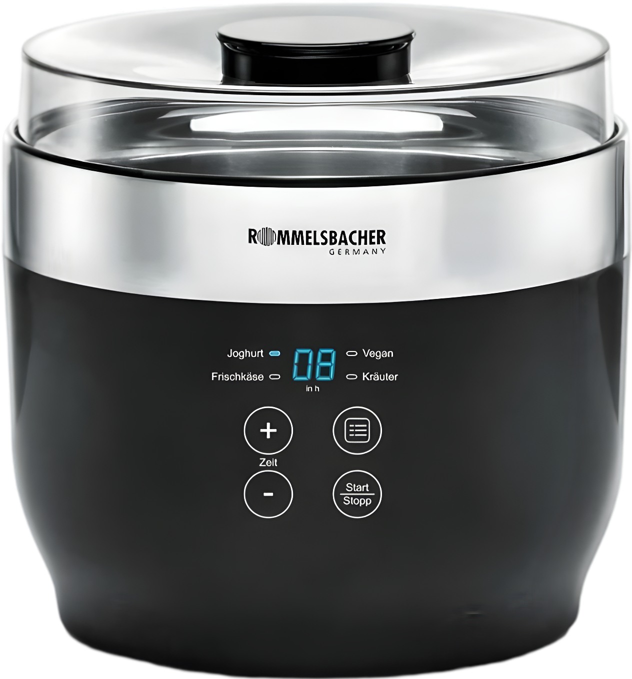 Rommelsbacher JG 80 (черно-серебристый)