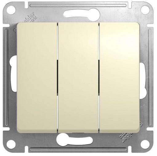 Выключатель Schneider Electric Glossa GSL000231 (бежевый)