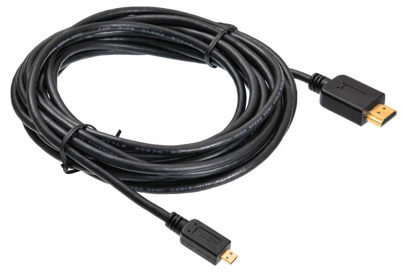 Buro HDMI m/Micro HDMI m 5м (черный)