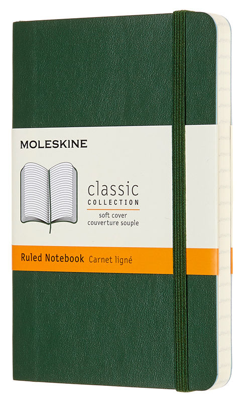 Moleskine Classic Soft [qp611k15] (зеленый)