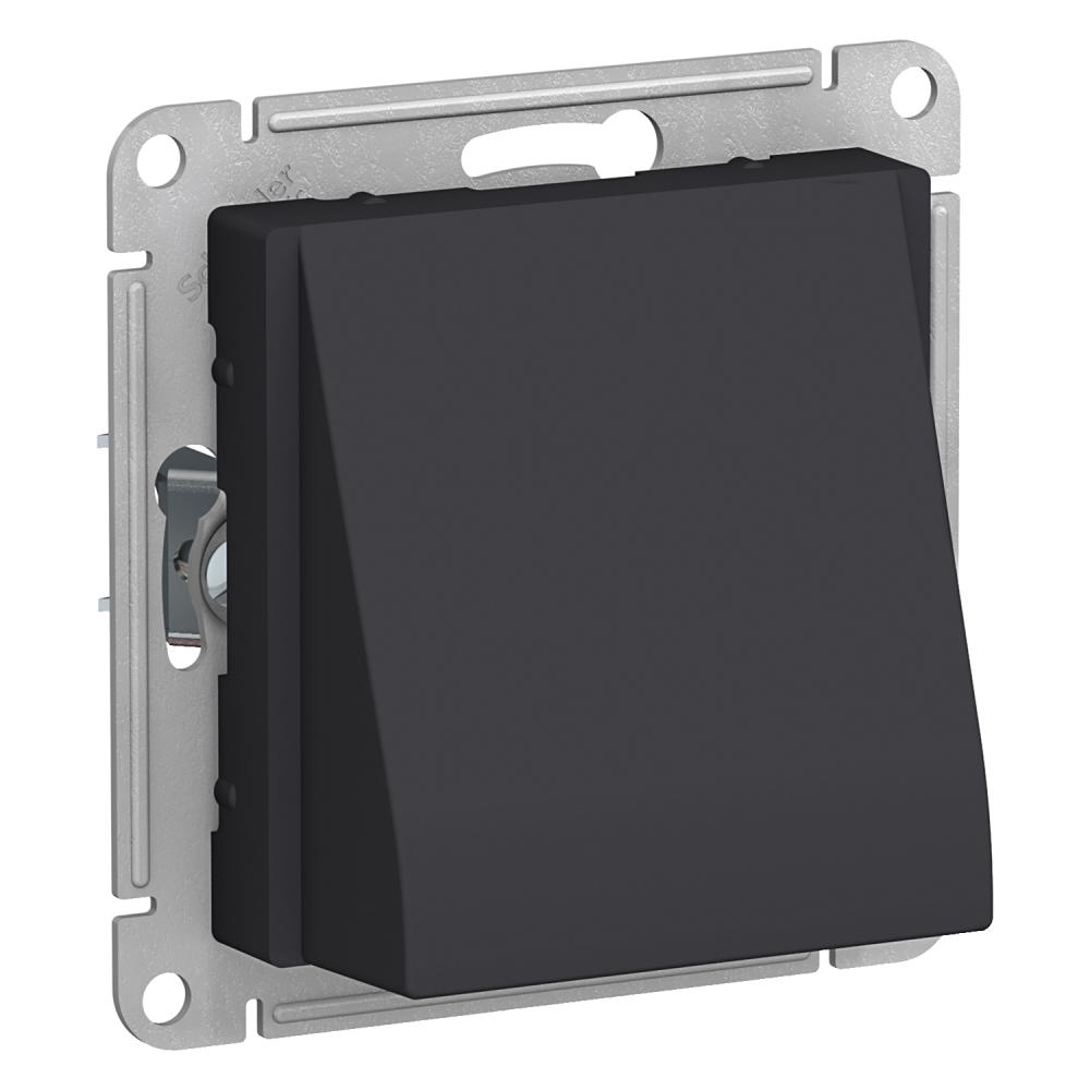 Вывод кабеля Schneider Electric AtlasDesign (карбон)