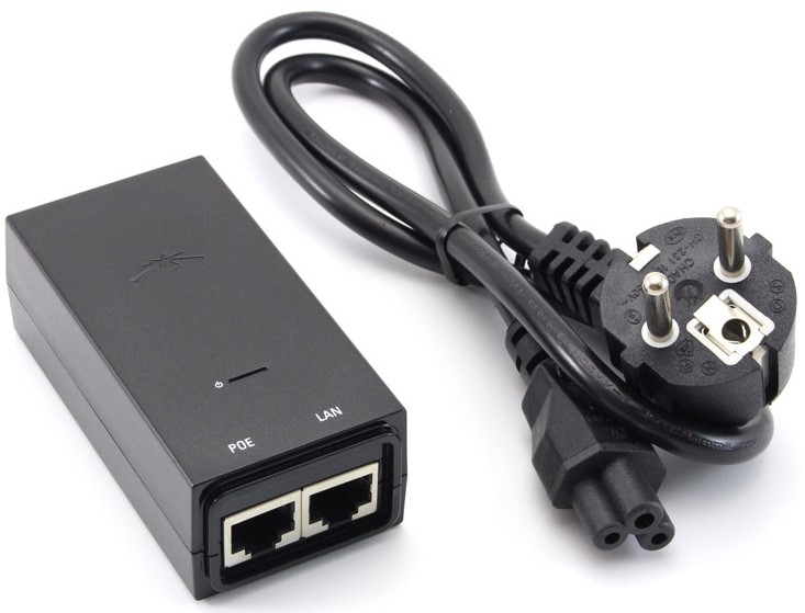 Ubiquiti GBE POE-48-24W-G (черный)