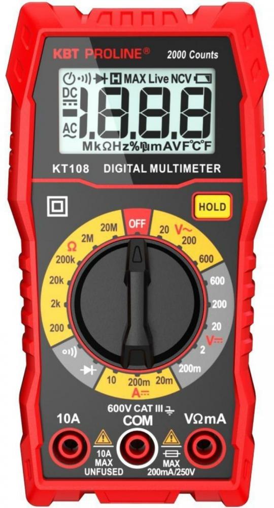 КВТ цифровой KT 108 PROLINE 86324