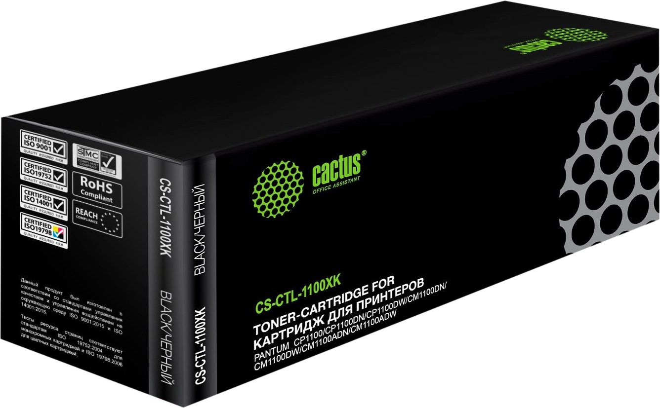 Cactus для Pantum CP1100/CP1100DW/CM1100DN/CM1100D (черный)