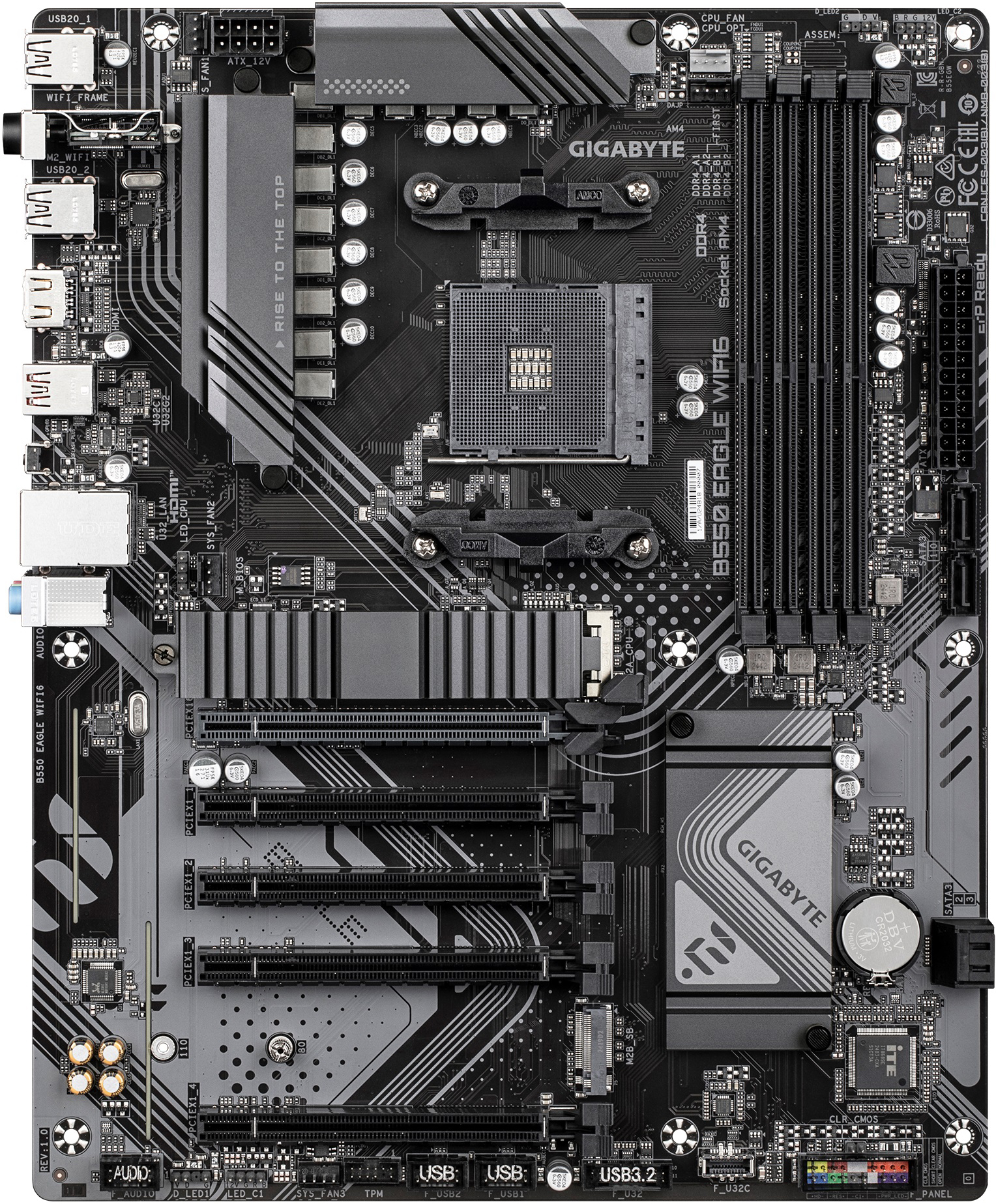 Gigabyte B550 EAGLE WIFI6 (черный)