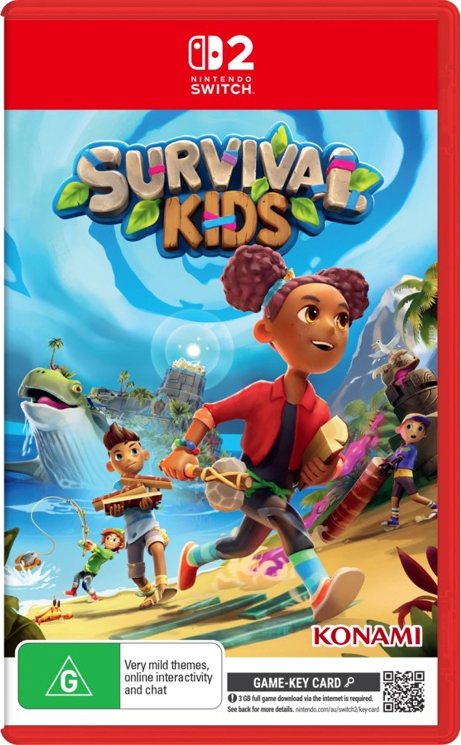 Nintendo Survival Kids (Nintendo Switch 2) (красный)