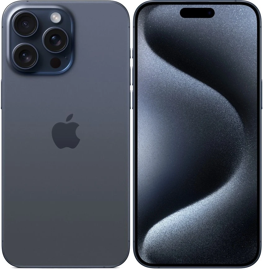 Apple iPhone 15 Pro Max 256 Гб eSIM + SIM (синий титан)