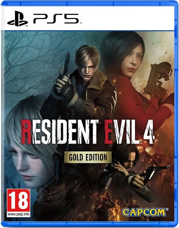 Capcom Resident Evil 4 Remake Gold Edition (Русская версия) (PS5) (синий)