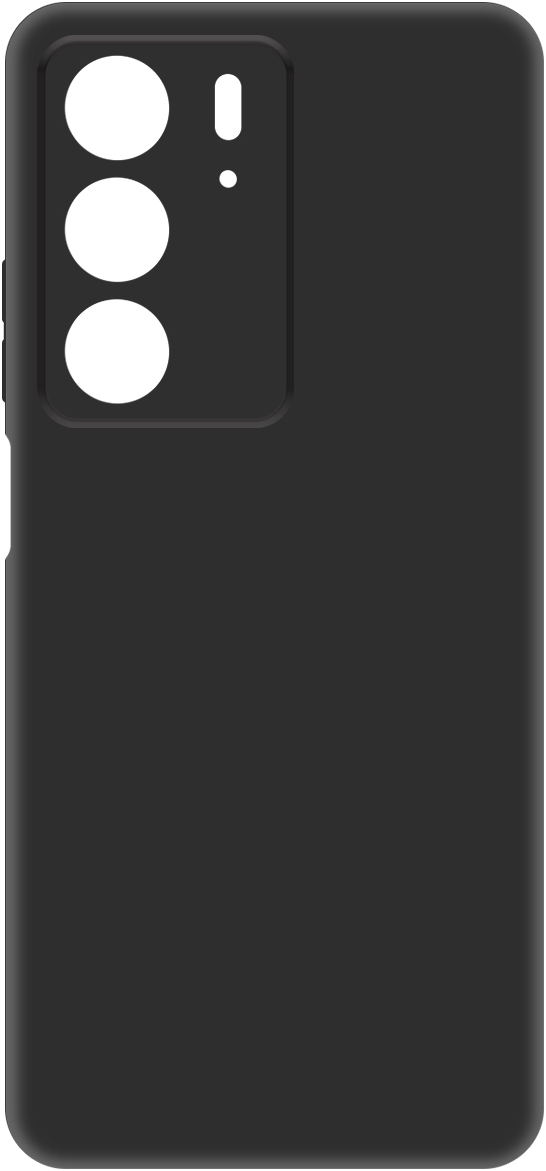 KRUTOFF Soft Case для realme C75 (черный)