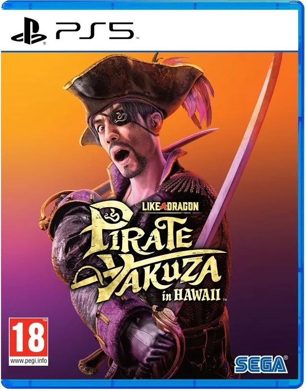 Sega Like a Dragon: Pirate Yakuza in Hawaii (PS5) (оранжевый)