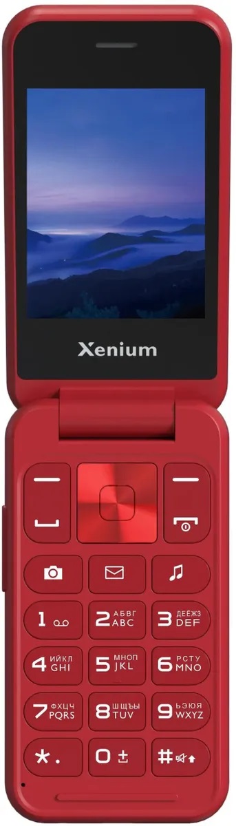 Xenium X680 (красный)