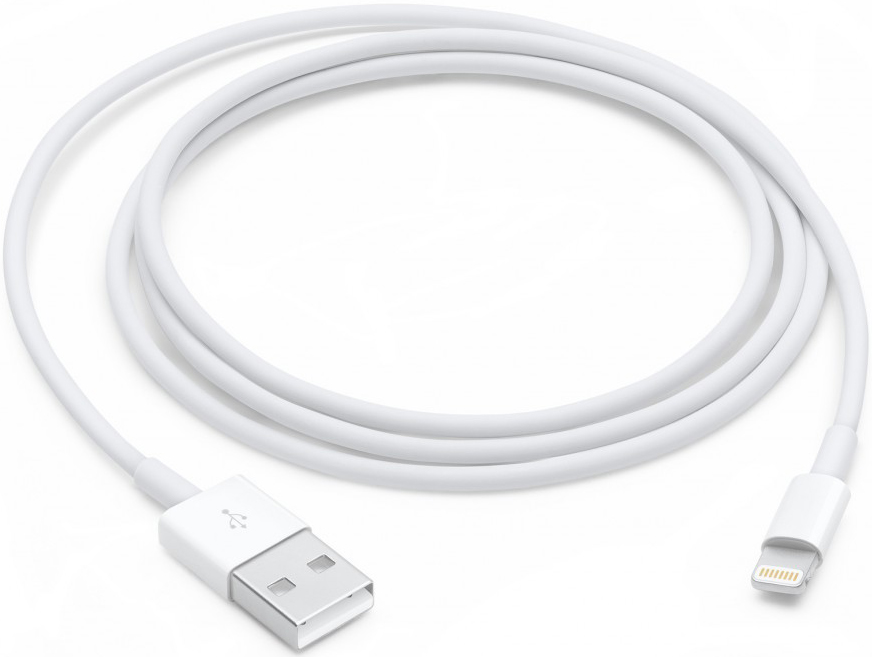 Apple Lightning - USB 1м (белый)