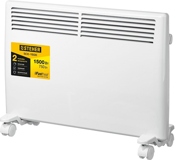 Электрический конвектор STEHER SCE-1500 (белый)